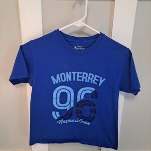 Karten Collection Monterrey 96 Nueva León Youth T-Shirt Blue Size Small